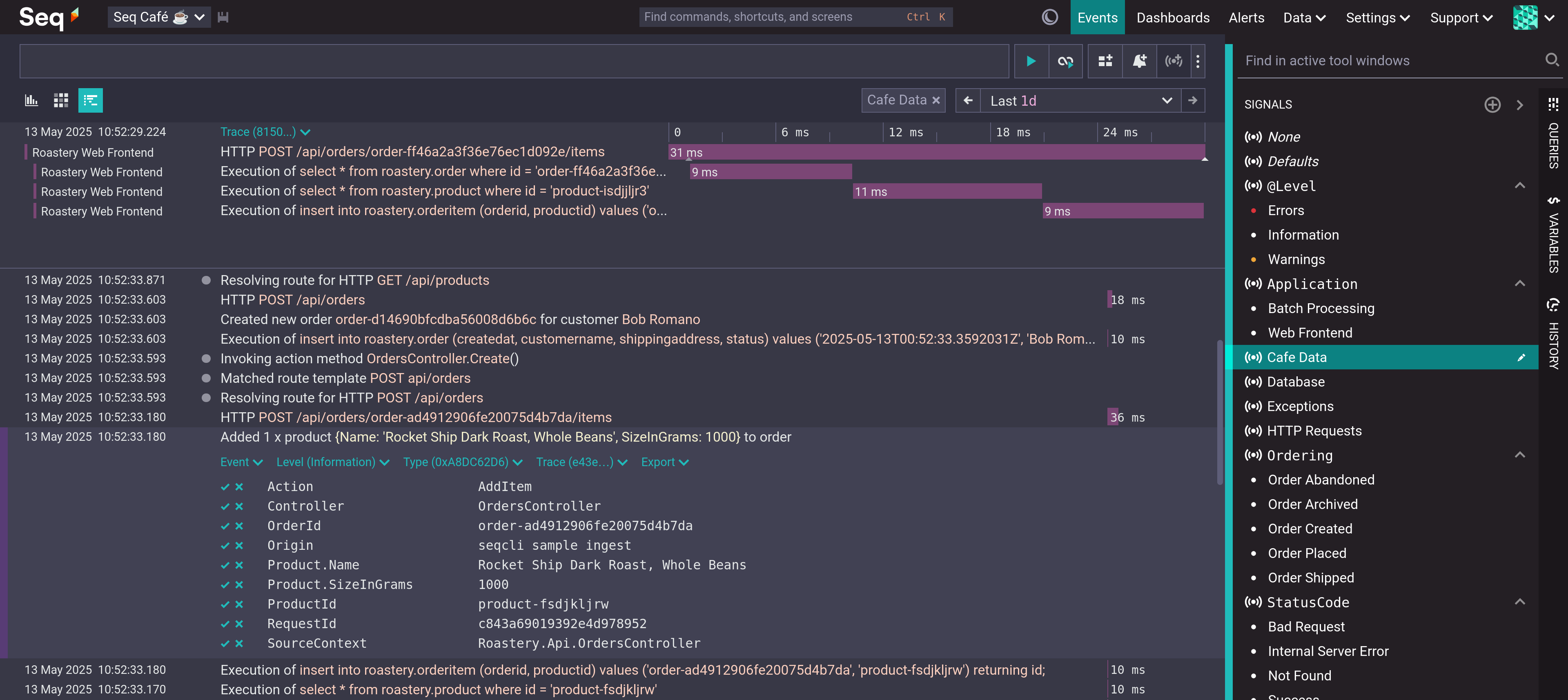 Using Serilog and Seq in ASP.NET Core Web API with .NET 8