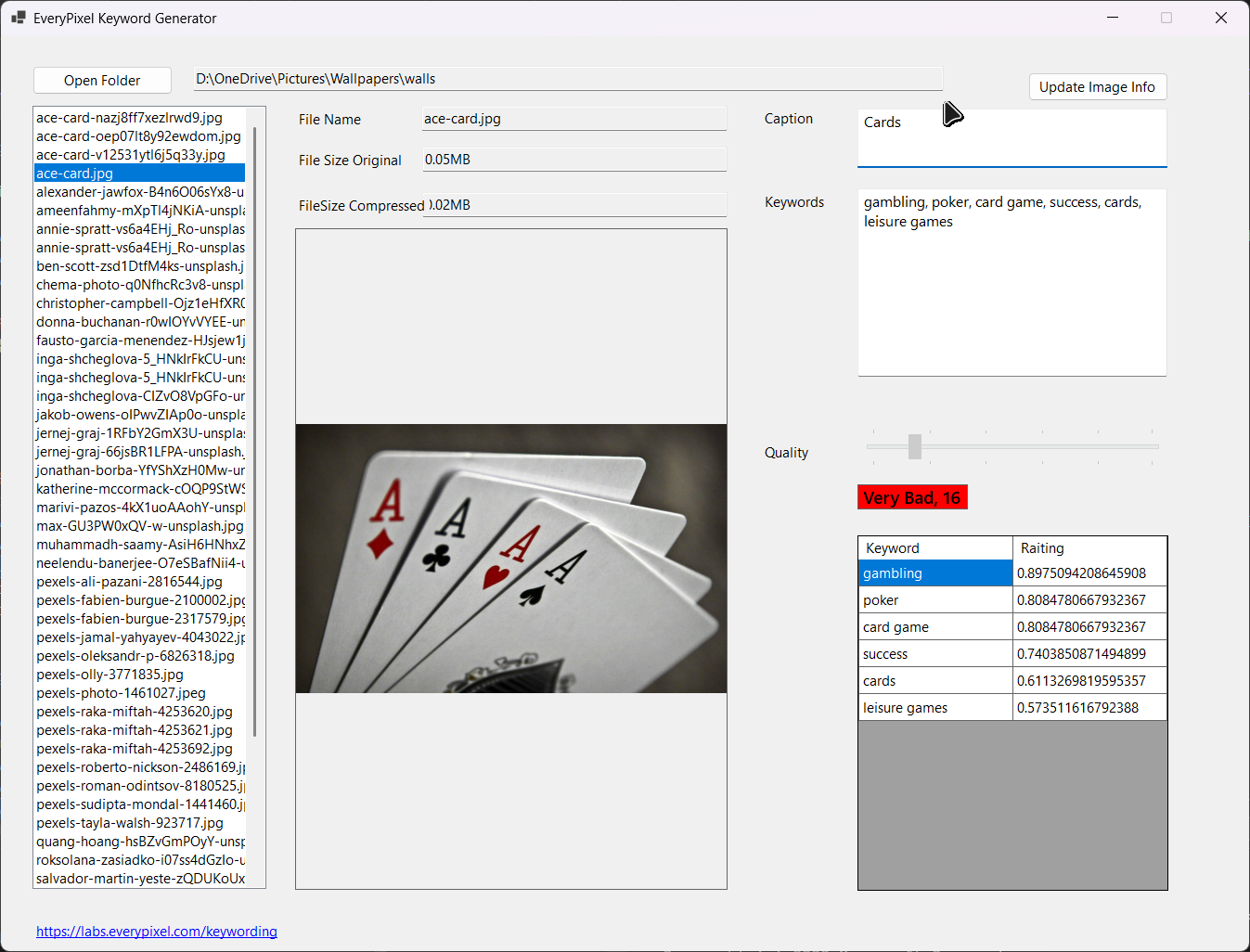 Everypixel Keyword Generator 1